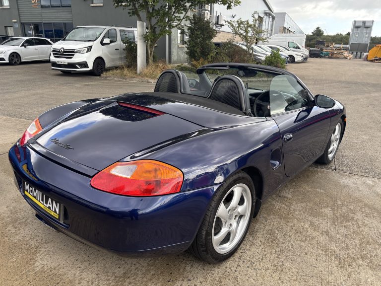 2002 Porsche Boxster 2.7 Manual 986